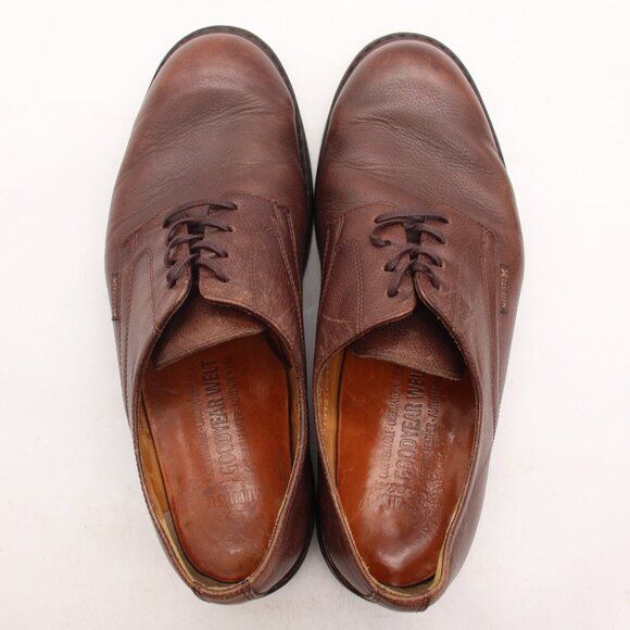 Mephisto Marlon Men\'s Size 10  Oxford in Chestnut Pebble Grain Leather main image 11